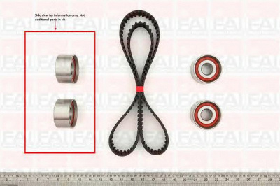 FAI AUTOPARTS tbk85 -  Комплект ремня ГРМ